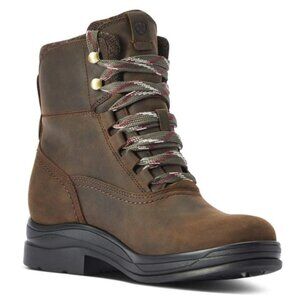 Ariat Women's Harper Waterproof Lace-Up Leather Boots Size 9.5B